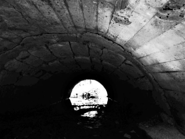 SW Diamond Road Stone Culvert