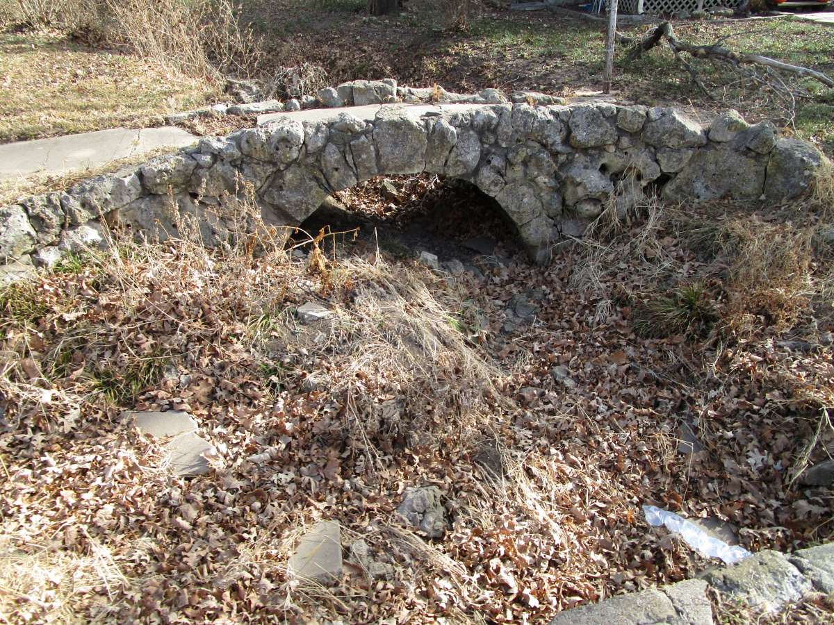 Towanda Stone Arch Sidewalk Bridge